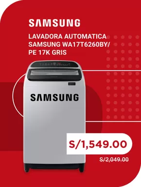 Catálogo Carsa en Lima | Lavadora automatica | 2025-05-13T00:00:00.000Z - 2025-05-18T00:00:00.000Z