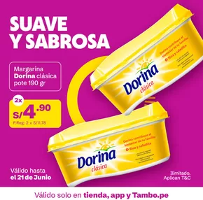 Catálogo Tambo en Lima | Suave y sabrosa | 2025-05-15T00:00:00.000Z - 2025-06-21T00:00:00.000Z