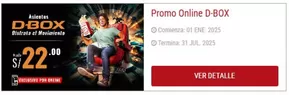 Catálogo Cinemark | cinemark promos | 2025-05-16T00:00:00.000Z - 2025-10-31T00:00:00.000Z