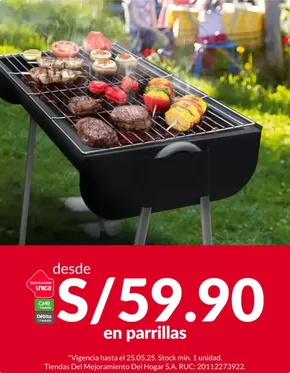 Catálogo Sodimac en Lima | desde S/59.90 | 2025-05-20T00:00:00.000Z - 2025-05-25T00:00:00.000Z