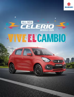 Catálogo Suzuki en Huánuco | All New Celerio | 2025-05-22T00:00:00.000Z - 2026-06-22T00:00:00.000Z