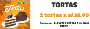 Catálogo Norky's en Chincha Alta | 2 tortas X s/18.90 | 2025-05-23T00:00:00.000Z - 2025-05-31T00:00:00.000Z