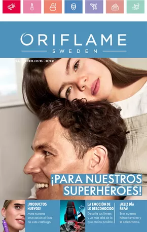 Catálogo Oriflame | Para nuestros superhéroes | 2025-05-31T00:00:00.000Z - 2025-06-20T00:00:00.000Z