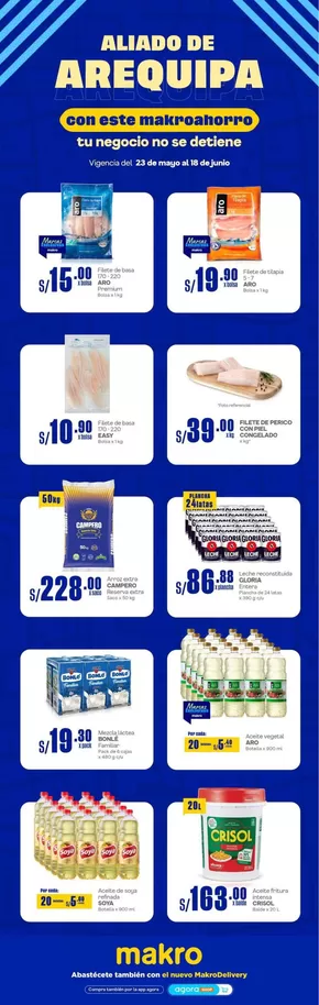 Catálogo Makro | Aliado de arequipa | 2025-05-23T00:00:00.000Z - 2025-06-18T00:00:00.000Z