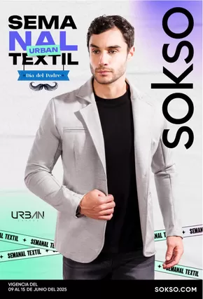 Catálogo Sokso | SEMANAL TEXTIL URBAN | 2025-06-09T00:00:00.000Z - 2025-06-15T00:00:00.000Z