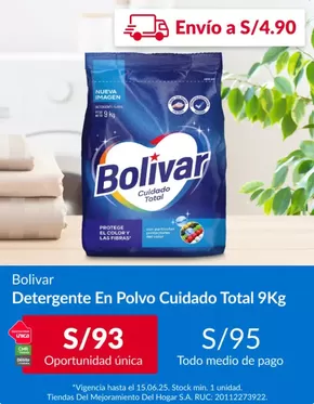 Catálogo Sodimac en Callao | Detergente  | 2025-06-10T00:00:00.000Z - 2025-06-15T00:00:00.000Z