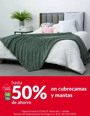 Catálogo Sodimac | Hasta 50% en cubrecamas  | 2025-06-12T00:00:00.000Z - 2025-06-15T00:00:00.000Z