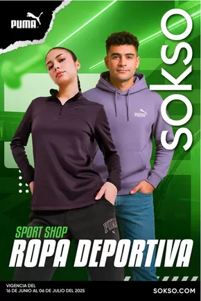 Catálogo Sokso en Lima | SPORT SHOP  | 2025-06-16T00:00:00.000Z - 2025-07-06T00:00:00.000Z
