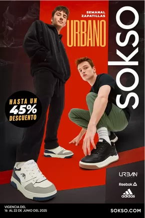 Catálogo Sokso en Lima | SEMANAL ZAPATILLAS URBANO | 2025-06-16T00:00:00.000Z - 2025-06-22T00:00:00.000Z