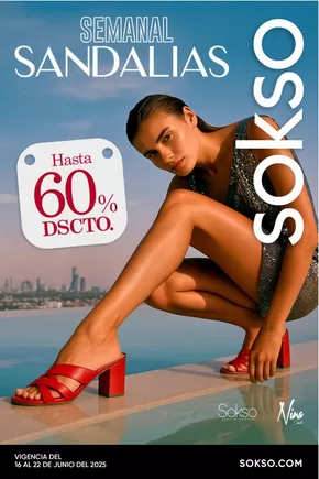 Catálogo Sokso en Tarapoto | SEMANAL SANDALIAS SAN JUAN | 2025-06-16T00:00:00.000Z - 2025-06-22T00:00:00.000Z