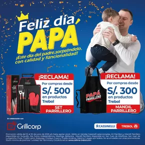 Catálogo Cassinelli | Dia Papa Reclama! | 2025-06-13T00:00:00.000Z - 2025-06-30T00:00:00.000Z
