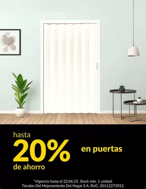Catálogo Sodimac en Lima | Hasta 20% en puertas  | 2025-06-17T00:00:00.000Z - 2025-06-22T00:00:00.000Z