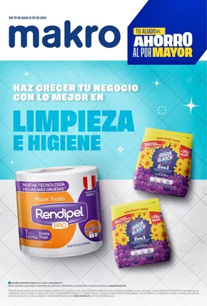 Catálogo Makro en Lima | Especial Limpieza #13 | 2025-06-19T00:00:00.000Z - 2025-07-02T00:00:00.000Z