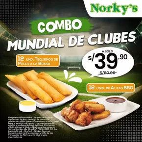 Catálogo Norky's en Lima | Combo mundial de clubes  | 2025-06-30T00:00:00.000Z - 2025-07-13T00:00:00.000Z