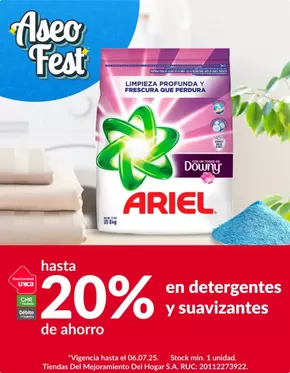 Catálogo Sodimac en Lima | Hasta 20% en detergentes  | 2025-07-02T00:00:00.000Z - 2025-07-06T00:00:00.000Z