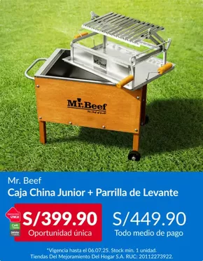 Catálogo Sodimac en Lima | Mr.Beef  | 2025-07-02T00:00:00.000Z - 2025-07-06T00:00:00.000Z