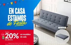 Catálogo Sodimac | Hasta 20% en muebles de sala  | 2025-07-02T00:00:00.000Z - 2025-07-06T00:00:00.000Z
