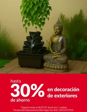 Catálogo Sodimac | Hasta 30% en decoracion de exteriores  | 2025-07-02T00:00:00.000Z - 2025-07-06T00:00:00.000Z