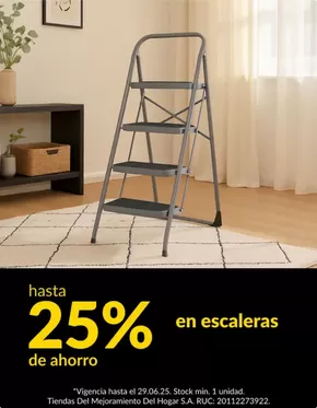 Catálogo Sodimac en Trujillo | Hasta 25% en escaleras  | 2025-07-02T00:00:00.000Z - 2025-07-06T00:00:00.000Z