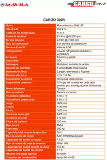 Catálogo Mavila en Chimbote | CARGO 300R | 2026-01-16T00:00:00.000Z - 2026-11-30T00:00:00.000Z
